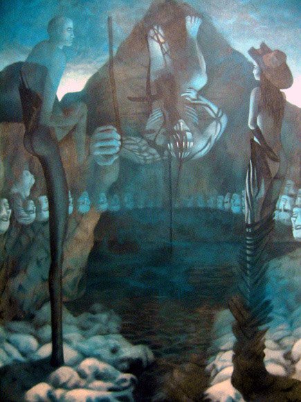 La Campana — Acrílico sobre lienzo 100 x 70 cm