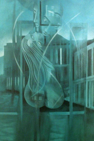 Coi — Acrílico sobre lienzo 100 x 70 cm