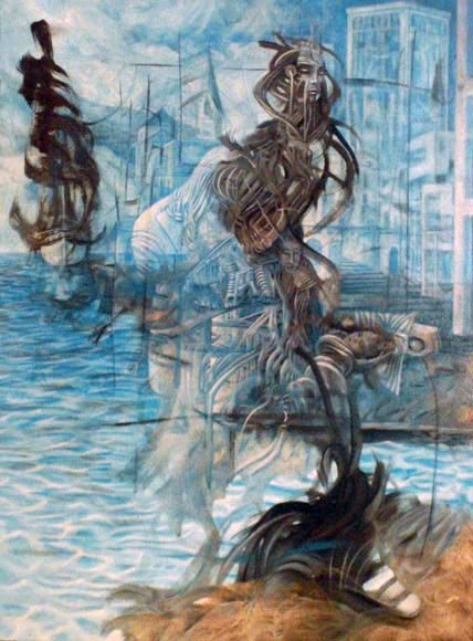 Barna Cadaqués — Acrílico sobre tela 60 x 40 cm