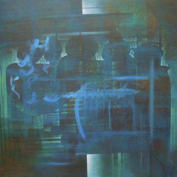 Mar — Acrílico sobre lienzo 150 x 150 cm