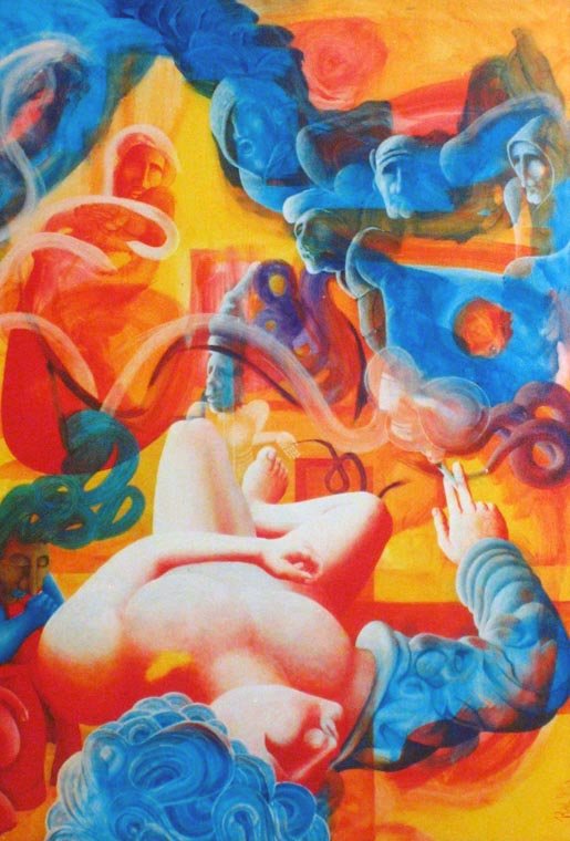 Olmué — Acrílico sobre lienzo 110 x 70 cm